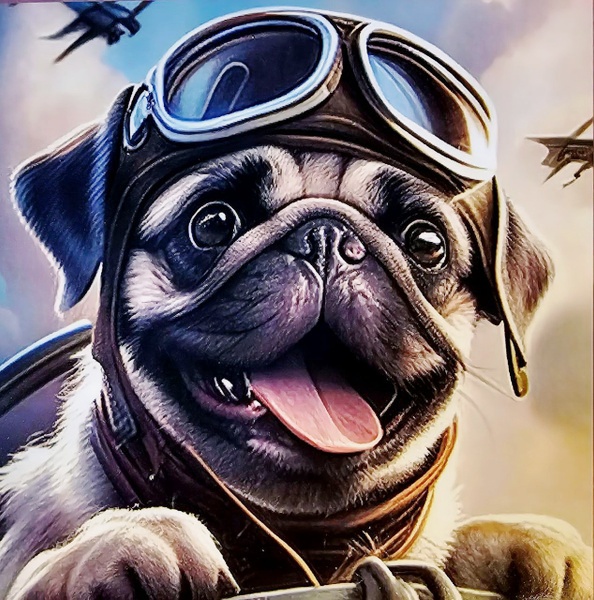 Алмазная мозаика, без подрамника, частичная выкладка, круглые стразы, 25 х 25 (живопись), арт. АК2020012 МОПС