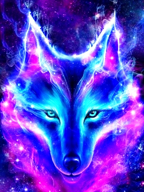 Алмазная живопись, подрамник, полная выкладка, 20 х 30 см, арт. AK2030078 ВОЛК