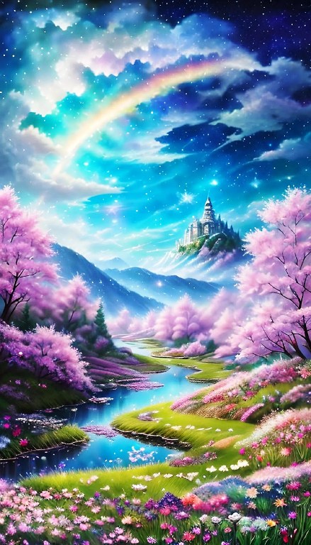 Алмазная живопись/ подрамник/ полная выкладка/ 20х30 см/ арт.AK2030197 РАДУГА title=