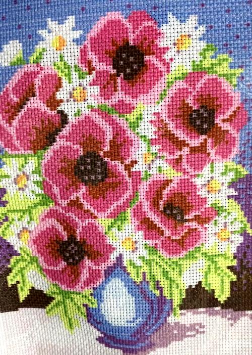 Набор для полного или частичного вышивания крестом/ 20х28/ арт.АР410 МАКИ title=