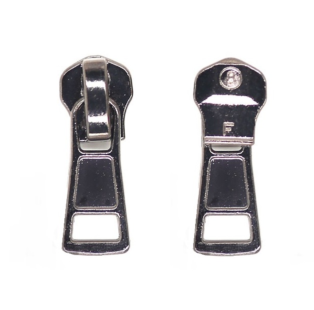 Бегунок к молнии металл Т8 автомат/ цв.никель/ фас.1шт