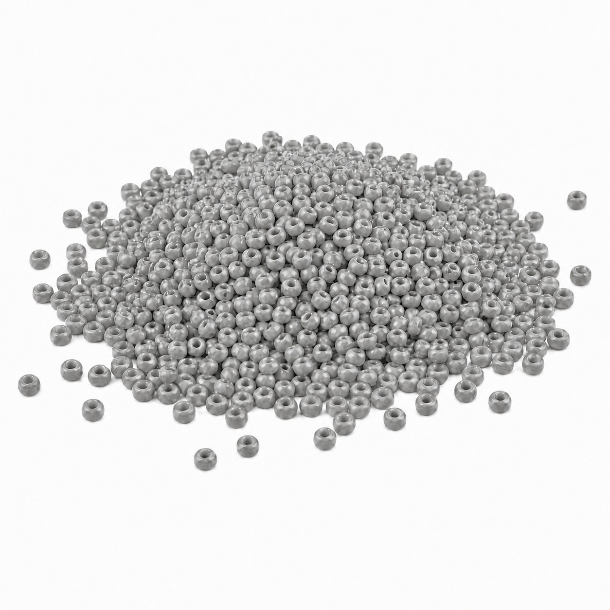 Бисер G 12, 0, цв. серый матовый 461, уп. 450 г