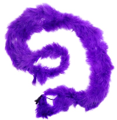 Боа-пух/ цв.89 фиолетовый/ дл.180мм/ фас.1уп