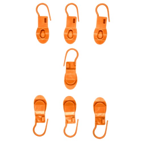 Булавки-маркеры для вязания пластиковые 45х15/ цв.оранжевый/ уп.500шт/ фас.1уп.