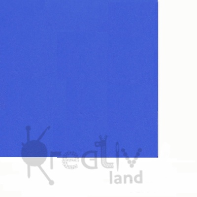 Фоамиран в листах матовый размер 50х50см толщ. 2мм цв.041 сине-голубой, уп.10 листов/ фас.1 уп.