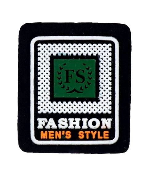 Лейбл пришивной FS FASHION MEN'S STYLE/ 22х28мм/ арт.176/ уп.10шт