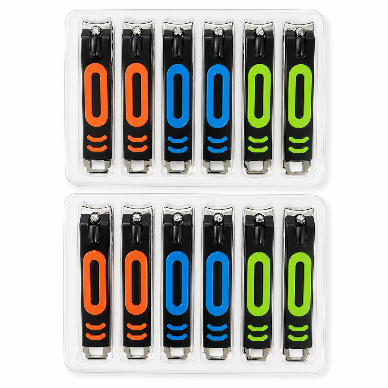 Книпсер (кусачки) для ногтей, 80 мм, уп. 12 шт, арт. MAN-129 title=