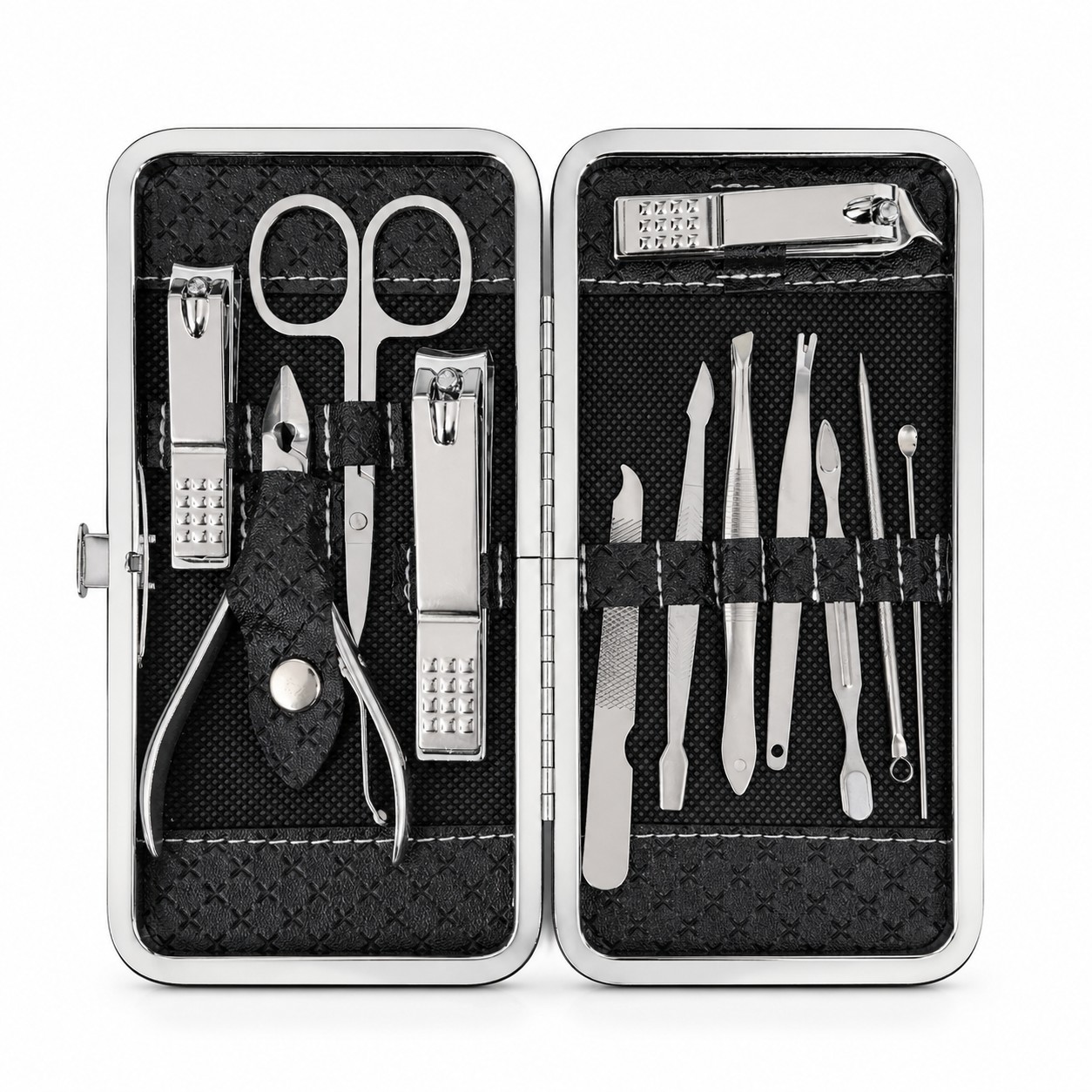 Набор для маникюра и педикюра 12 в 1, щипцы для ногтей, инструменты для ухода, арт. MAN-148 title=