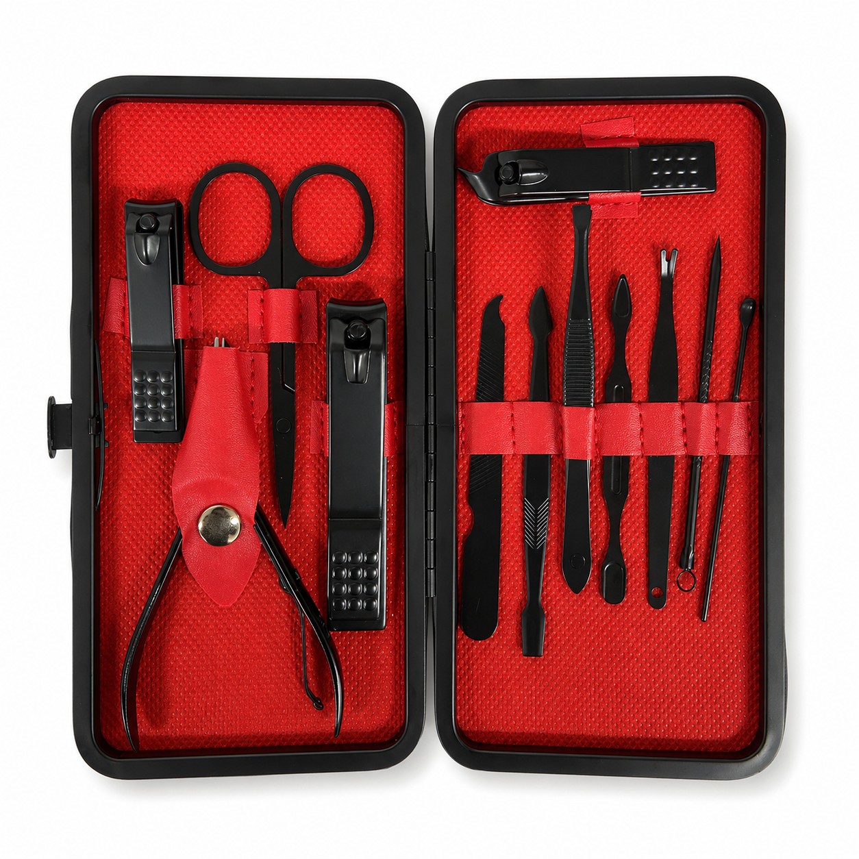 Набор для маникюра и педикюра 12 в 1, щипцы для ногтей, инструменты для ухода, арт. MAN-152 title=