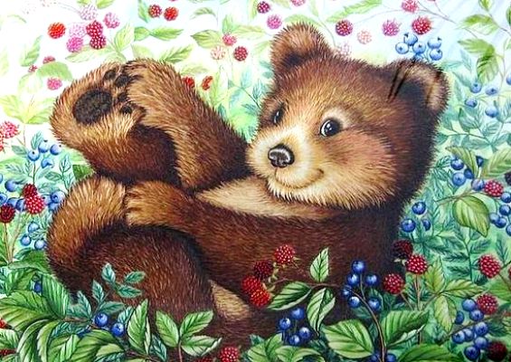 Алмазная мозаика/ подрамник/ частичная выкладка/ круглые стразы/ 20х20 см/ арт.MF29039 (LM-K20235) МИШКА