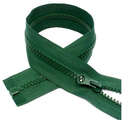 Молния Трактор №5, цв. зеленый 272, разъёмная однозамковая, 90 см