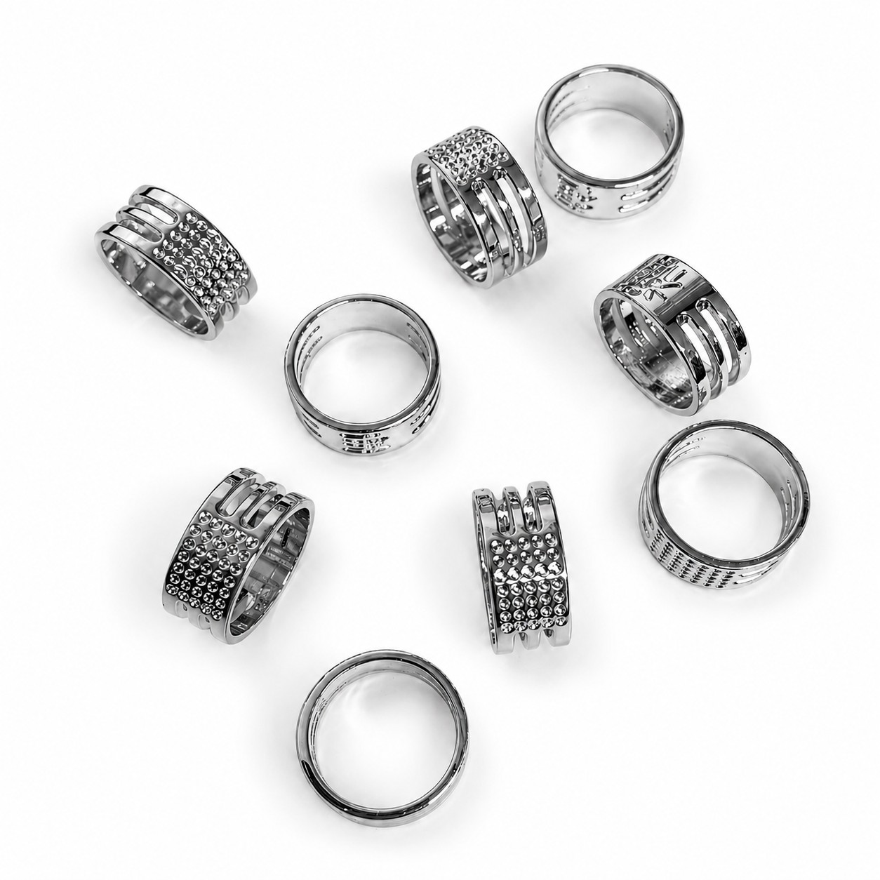 Наперсток-кольцо стальное, цвет серебристый, диаметр 20 мм title=