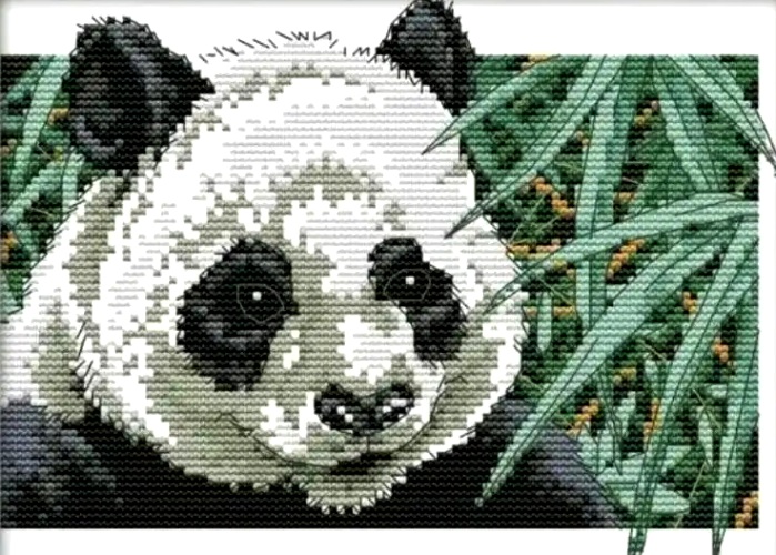 Схема для вышивания 40х50/ арт.0070 ПАНДА