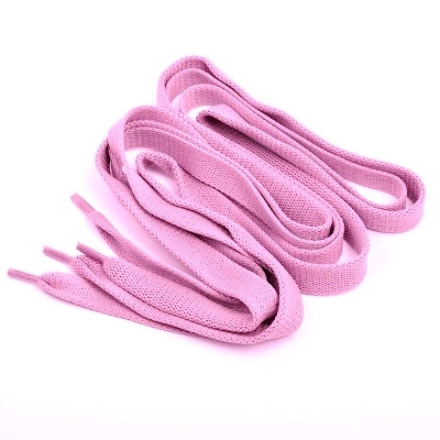 Шнурки для обуви плоские/ цв.ярко-розовый/ шир.10мм/ дл.100см/ фас.50пар