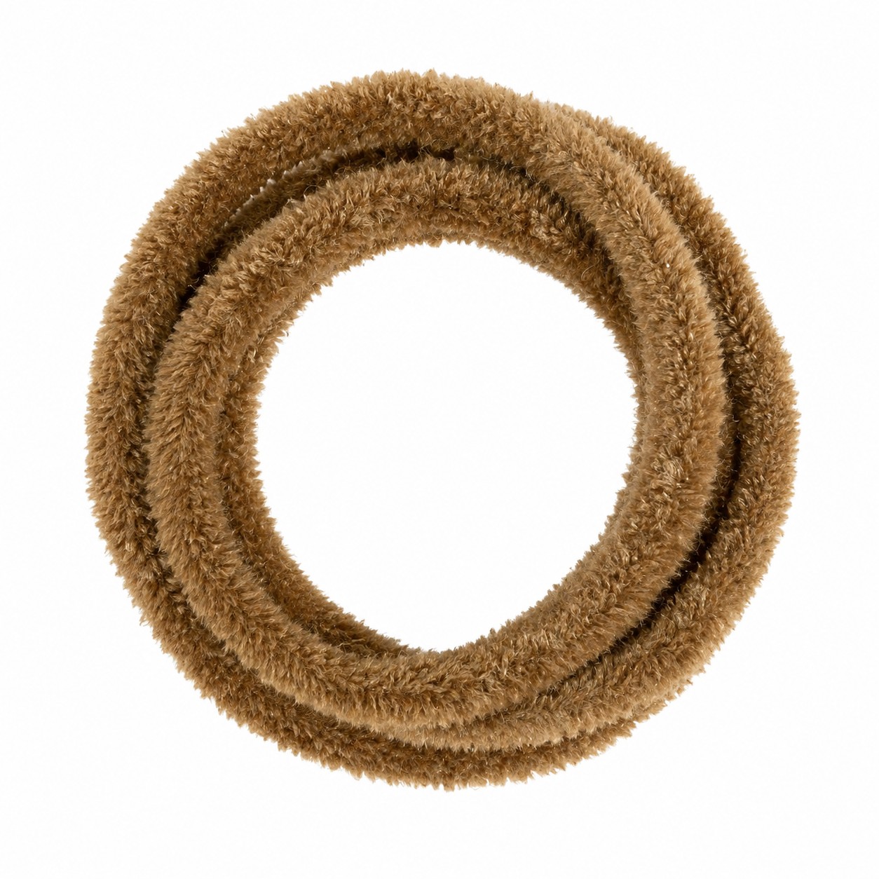 Синельная проволока велюр, цв. коричневый, дл. 120 см, диаметр 9 мм, арт. 925