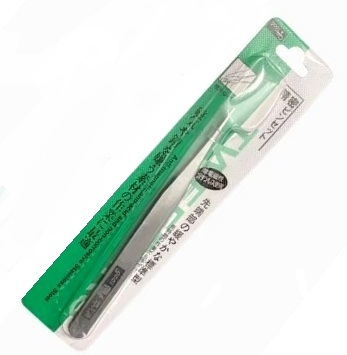 Пинцет металлический прямой, 12,3 см, арт. TS-12