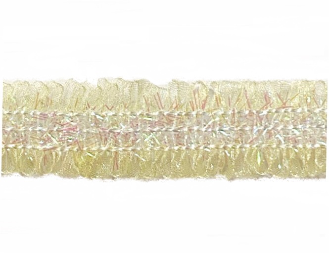 Тесьма отделочная/ цв.желтый/ ш.20мм/ уп.50ярд./ арт.105001WT/ фас.1рул. title=