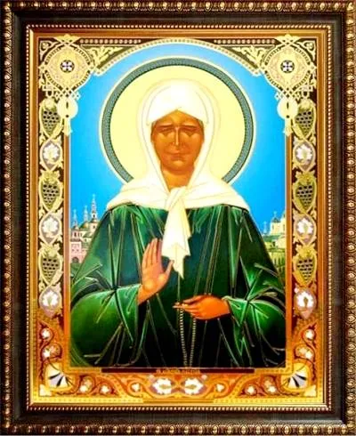 Алмазная мозаика, подрамник, частичная выкладка, круглые блестящие стразы, 27 х 33 см, арт. AS72510 СВЯТАЯ МАТРОНА
