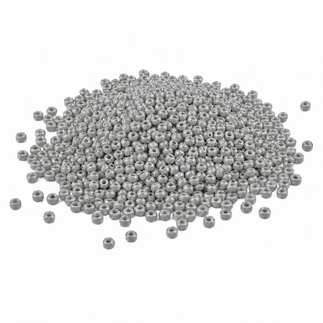 Бисер G 12, 0, цв. серый матовый 461, уп. 450 г