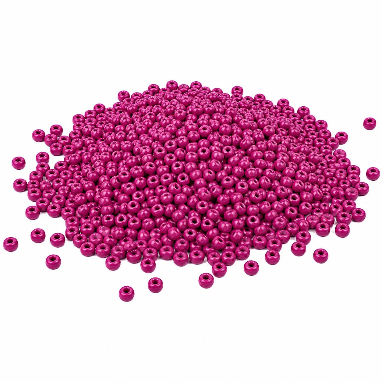 Бисер G 12, 0 цв. малиновый матовый K02, уп. 450 г