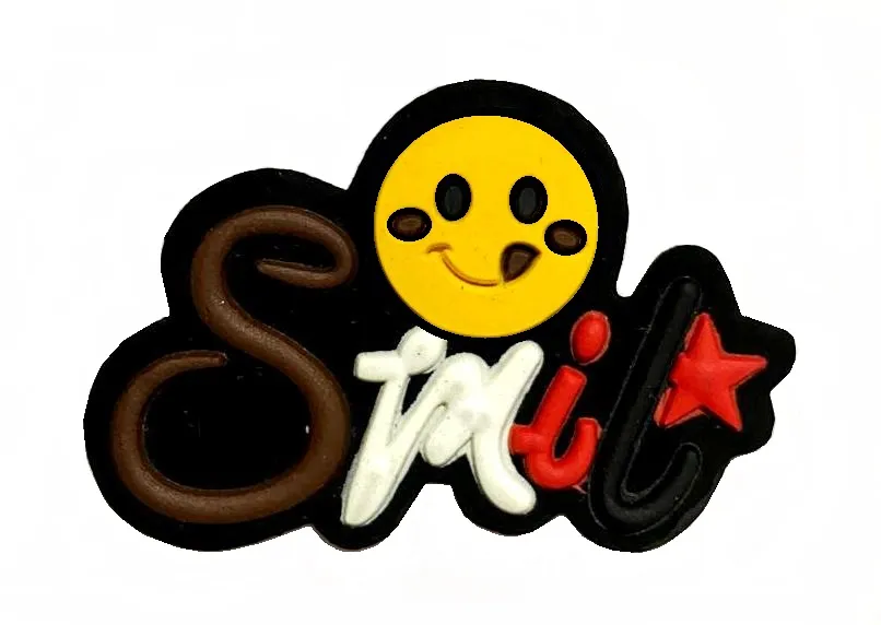 Лейбл пришивной SMILE, фас. 10 шт, 55 х 36 мм, арт. 318