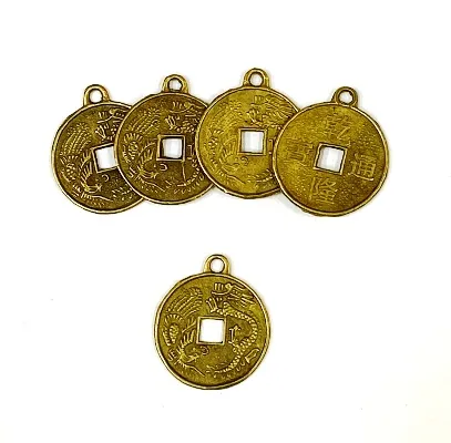 Монисты-монетки, цв. бронза, фас. 100 шт, диам. 18 мм