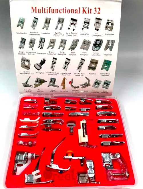 Набор лапок для швейной машины, Multifunctional Kit 32