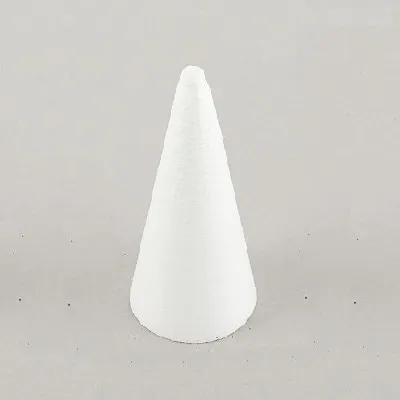 Конус из пенопласта 15 х 6 см, ( коробка 60шт )