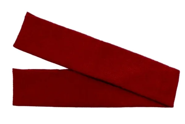 Подвяз трикотажный акрил, цв. бордовый, 340-380 гр, кв.м, 700 х 160 мм